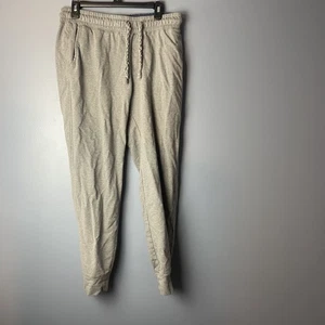 Jos A. Bank 1905 Men's Large Gray Long Pants with Drawstring Sweatpants - Picture 1 of 8