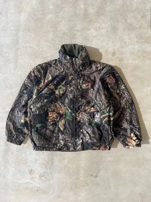 Vintage Camo 10X Mossy Oak Insulated Hunting Jacket - XL - Image 1 of 3
