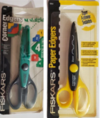 Fiskar's scissors 9202 or 9225 paper crafts edgers and corner edgers - Image 1 of 3