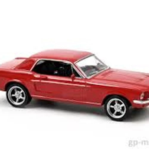 Diecast model Ford Mustang Coupe (1968), scale 1:43, Norev - Immagine 1 di 1
