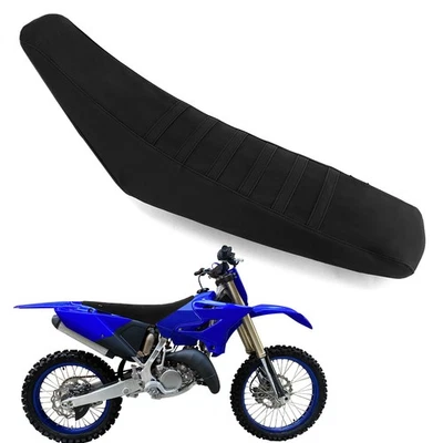Funda de asiento de cuero PVC antideslizante para moto apta para Yamaha YZ125/YZ250 2002-2021 Foto 1 de 4