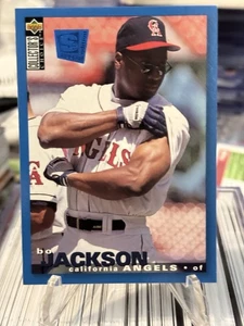 Bo Jackson 1995 Collector’s Choice Special Edition Blue #36 - Angels - Picture 1 of 2