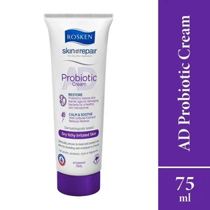 Crema probiótica reparadora de piel Rosken para piel propensa al eccema protección natural 75 ml - Imagen 1 de 4