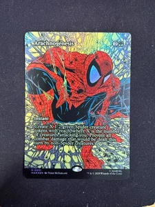 Arachnogenesis (FOIL BORDERLESS) Marvel's Spider-Man - Magic/MTG - Bild 1 von 2