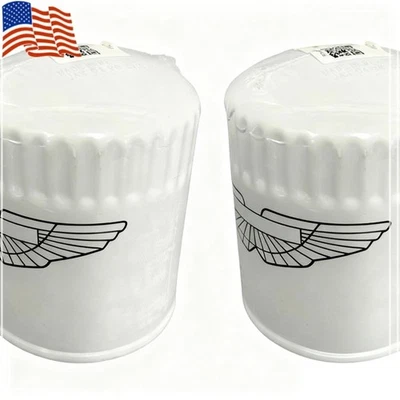 2X Filtro de aceite PARA Aston Martin DB9 DBS V12 Vanquish Rapide Virage AG436714AA NUEVO Foto 1 de 4