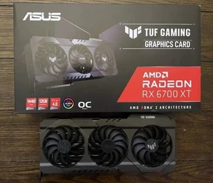 TUF GAMING GRAPHICS CARD AMD RADEON RX 6700 XT - Original Box. Excellent - Bild 1 von 5