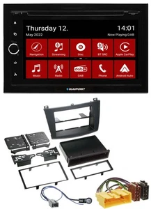 Blaupunkt MP3 DVD Bluetooth DAB 2DIN USB Autoradio für Mazda 3 (2009-2013) - Bild 1 von 10