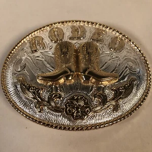 Horse  Western Cowboy Style Belt Buckle  Hebilla Vaquera Cabeza De Caballo 4.25 - Picture 1 of 5