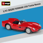 BBURAGO 1:43 #31099 Ferrari 250 Testa Rossa red alloy car model