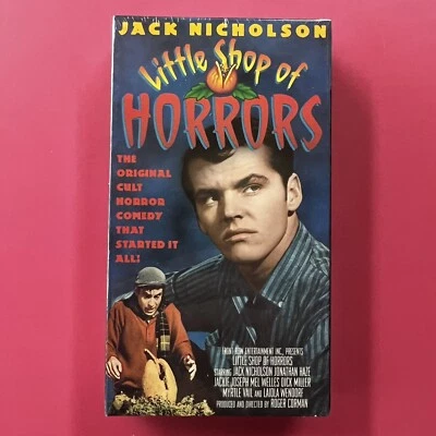 Little Shop Of Horrors VHS Cult Comedy Jack Nicholson Sealed New Front Row 1996 Foto 1 de 3