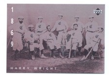 1994 UD HARRY WRIGHT American Epic Ken Burns Baseball Card