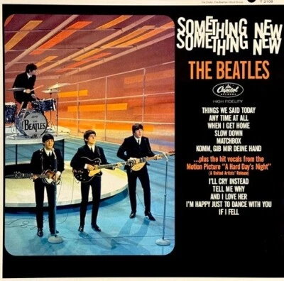 THE BEATLES Something New Vinyl Record Album LP Capitol 2024 Mono Paul McCartney - Image 1 of 4
