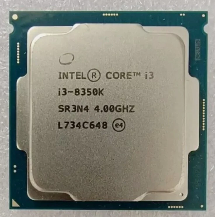 1pc Intel Core i3-8350K Processor (4.00 GHz, Quad-Core, LGA 1151) - SR3N4 91W - Image 1 of 1