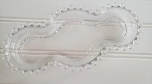 Vintage Candlewick Imperial Glass Tray Trinket Dish - Picture 1 of 6