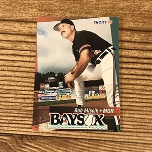 1995 Choice Bowie Baysox Bob Miscik Orioles Minor League Baseball Card