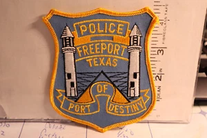police patch  FREEPORT PORT OF DESTINY POLICE TEXAS - Picture 1 of 1