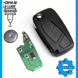 LLAVE 433MHz SE ADAPTA A FIAT GRANDE PUNTO BRAVO STILO PANDA + COPIA DE LA LLAVE - Imagen 1 de 10