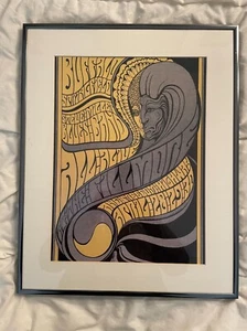 Buffalo Springfield Steve Miller Bill Graham Fillmore Poster Reproduction Glossy - Picture 1 of 1
