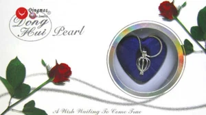 Wish Pearl Box Gift Heart Pendant Natural Oyster Love Pearl Necklace Chokers - Bild 1 von 9