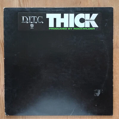 D.I.T.C. ‎– Thick (Remix) 12" US-2000 PROMO VG / G+ - Bild 1 von 3