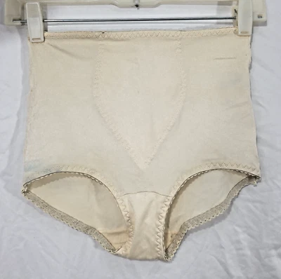 Faja braguita vintage Bali Something Else talla mediana color crema modelador 8700 Foto 1 de 4