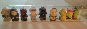 Star Wars - Set of 9 Pencil Toppers Luke, Maul, Vader, Jabba, Emperor, Jar Jar