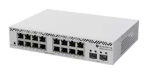 Mikrotik Cloud Smart Switch 318-16G-2S+IN con SwitchOS Dual 10G SFP+ Uplink - Foto 1 di 3