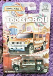 Matchbox Candy Delivery Series Hummer H2 SUV - Tootsie Roll CANDY - Picture 1 of 1