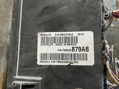 OEM 15 JEEP PATRIOT BRÚJULA MÓDULO DE ALIMENTACIÓN TOTALMENTE INTEGRADO TIPM 68232879AB Foto 1 de 3