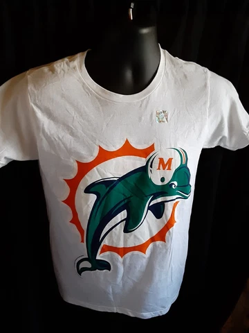 Miami Dolphins Men's NFL Team Apparel Shirt Small, Medium or Large Cover