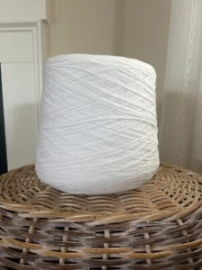 Pure White 100% Peruvian TANGUIS Cotton Yarn #1weight 2lbs. - Picture 1 of 4