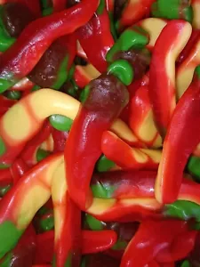 Chili Peppers gomosas caramelos caramelos 1 libra - Imagen 1 de 1
