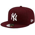 Caps Womens, New Era New York Yankees MLB 9FIFTY Cap, burgundy