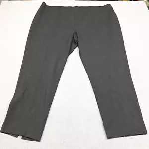 Eileen Fisher Hose Damen 3x grau cropped Ankle Ponte Stretch - Bild 1 von 11