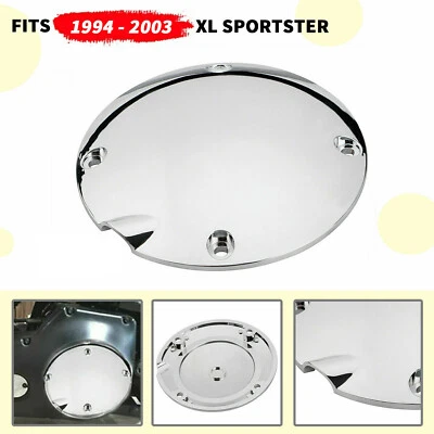 Cubierta de embrague cromada de 4 orificios para Harley Sportster 883 1200 Sport XLH1200S 94-2003 Foto 1 de 4