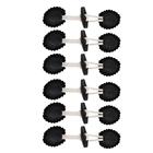 6 pairs of leather toggle buttons duffle coat duffle coat closure wood horn