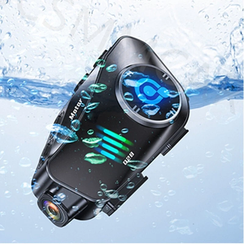 Motorcycle Bluetooth Headset Camera WiFi Recorder Waterproof W/32G Card - Image 1 of 1