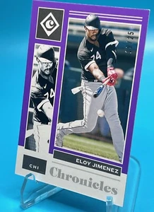 Rare SSP 2021 Chronicles Legacy Eloy Jimenez #32 Purple #d /25 Chicago White Sox - Picture 1 of 2