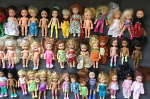 Lot of 40 Mattel Barbie Chelsea & Friends Dolls F03 - Picture 1 of 10
