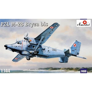 PZL M-28 Bryza bis Scale Flugzeug 1/144 - Plastik Modellbausatz AMODEL 1460 - Bild 1 von 11