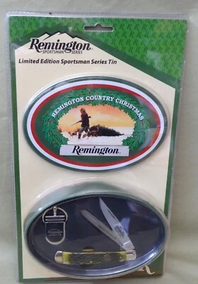 Remington Country Christmas Blister Pack Mini-Trapper, Jigged Bone, w/Oiler - Image 1 of 4
