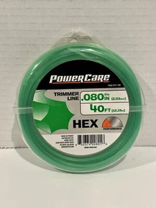 NEU Powercare SECHSKANT 0,080 40 Fuß. Universal Trimmer Line für Weed Wacker - Bild 1 von 2