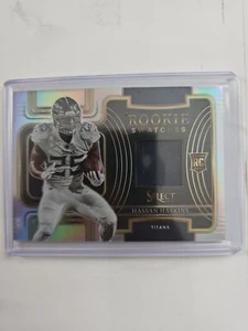 FB78) 2022 Select HASSAN HASKINS RC Jersey #'d/99 Silver Tennessee Titans - Picture 1 of 9