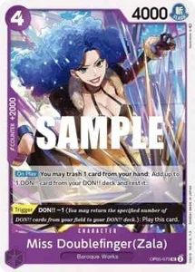 Miss Doublefinger (Zala) Awakening of the New Era #OP05-073 One Piece TCG - Bild 1 von 2