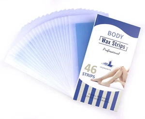 PEFEK Wax Strips for Hair Removal (46 Count) Cold Brazilian Waxing Kit at Home f - Picture 1 of 12