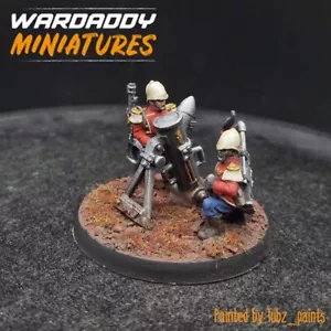 Pro Painted Warhammer 40k OOP Praetorian guard mortar team games workshop RARE - Picture 1 of 3