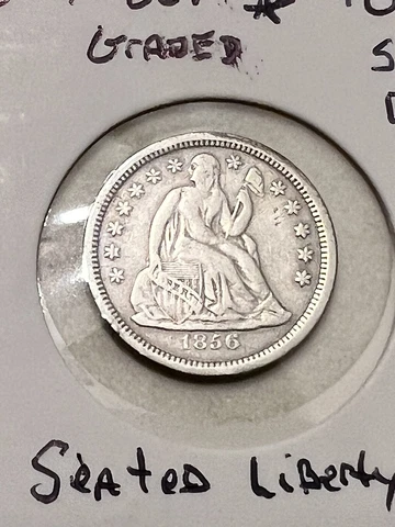 1856 Seated Liberty Dime (Small Date) Cover