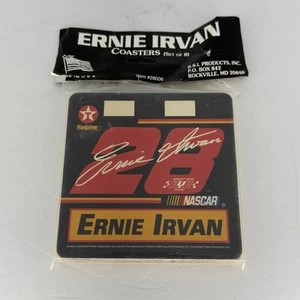 NASCAR RYR Racing Ernie Irvan Havoline Vintage Coasters (Set of 8) Made in USA - Picture 1 of 8