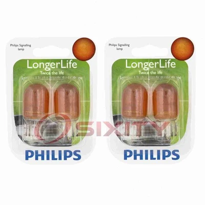 2 peças lâmpadas de seta frontais Philips para Infiniti G25 G37 Q40 QX60 am - Imagem 1 de 4