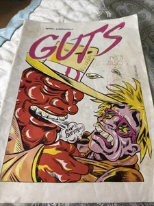 Guts #3 Lafler 1982 Underground Comix - Foto 1 di 6